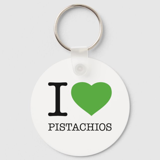 CHAVEIRO EU AMO PISTACHIOS (Frente)