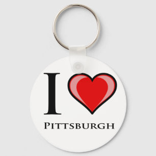 Chaveiro Eu Amo Pittsburgh