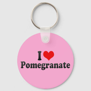 Chaveiro Eu Amo Pomegranato