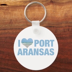 Chaveiro Eu Amo Port Aransas