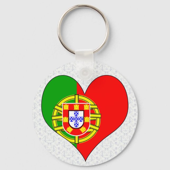 Chaveiro Eu Amo Portugal (Frente)
