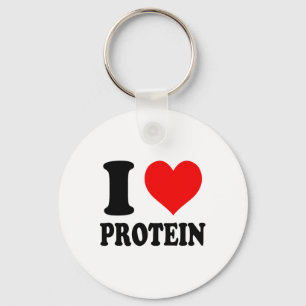 Chaveiro Eu Amo Proteína