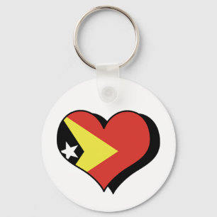 Chaveiro Eu Amo Pulseira de Timor-Leste