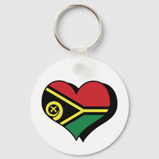 Chaveiro Eu Amo Pulseira de Vanuatu (Frente)