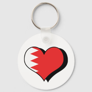 Chaveiro Eu Amo Pulseira do Bahrein