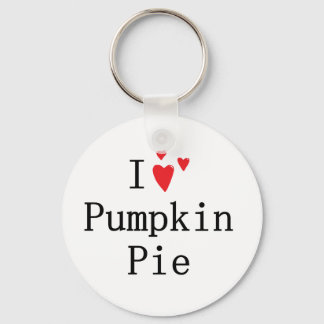 Chaveiro Eu amo Pumpkin Pie