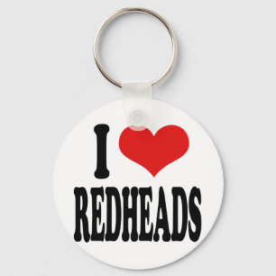Chaveiro Eu amo Redheads