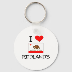 Chaveiro Eu amo REDLANDS Califórnia
