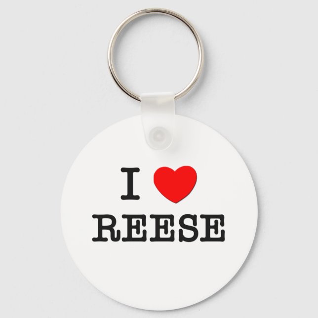 Chaveiro Eu Amo Reese (Frente)