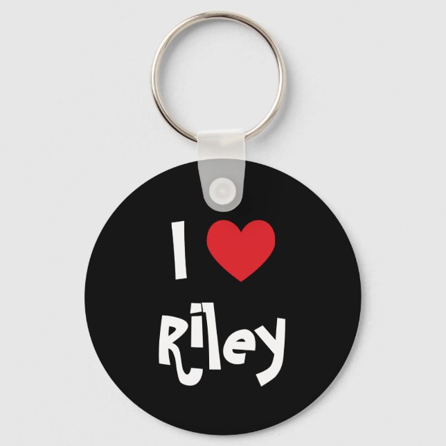 Chaveiro Eu Amo Riley (Frente)