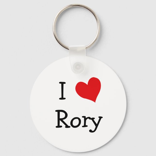 Chaveiro Eu Amo Rory (Frente)