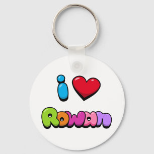 Chaveiro Eu Amo Rowan