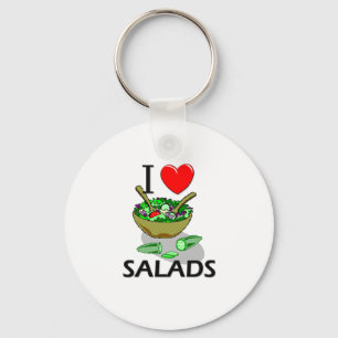 Chaveiro Eu amo saladas