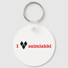 Chaveiro Eu amo salmiakki