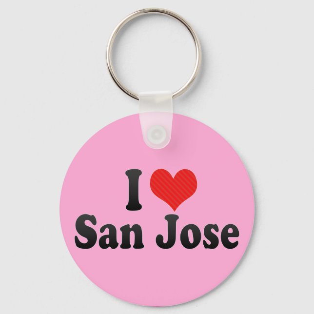 Chaveiro Eu Amo San Jose (Frente)