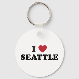 Chaveiro Eu Amo Seattle Washington