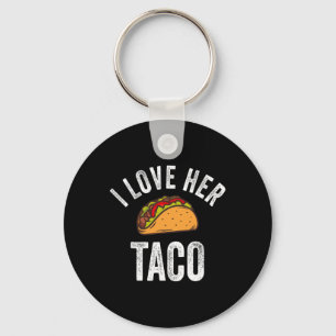 Chaveiro Eu Amo Seu Taco Camisa Engraçada Cinco De Mayo Mex