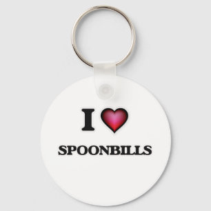 Chaveiro Eu amo Spoonbills