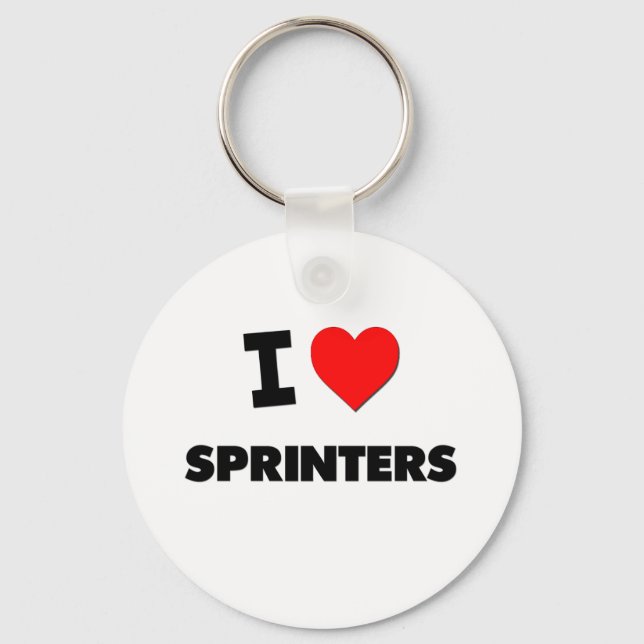 Chaveiro Eu amo Sprinters (Frente)