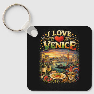 Chaveiro Eu Amo Veneza