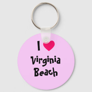 Chaveiro Eu Amo Virginia Beach