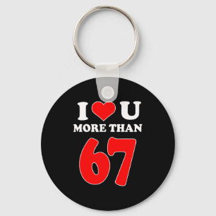 Chaveiro Eu Amo Você Mais Do Que 67 Dia Dos Namorados 6 7 M
