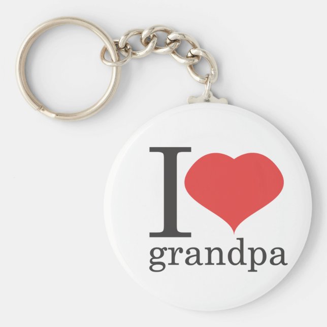 Chaveiro eu amo vovô (Frente)