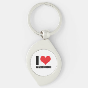 Chaveiro Eu amo Washington