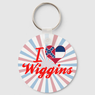 Chaveiro Eu amo Wiggins, Mississippi