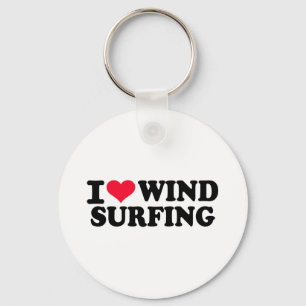 Chaveiro Eu amo Windsurfing