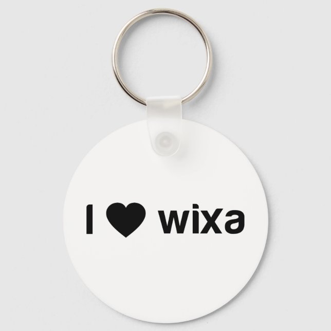 Chaveiro Eu Amo Wixa (Frente)