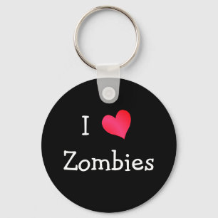 Chaveiro Eu amo zombis