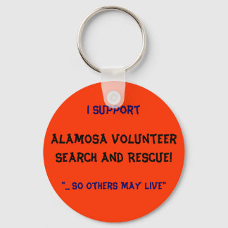 Chaveiro Eu apoio, Alamosa VolunteerSearch and Rescue!