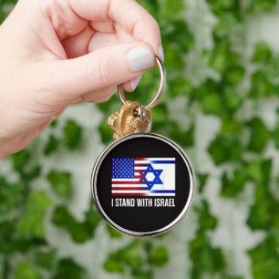 Chaveiro Eu Apoio Israel Patriótico