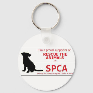 Chaveiro "Eu apoio o SPCA… "