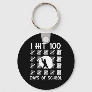 Chaveiro Eu atingi 100 dias de aula Bysebyll 100º dia de es