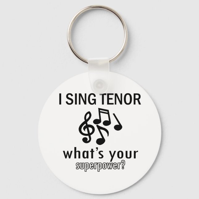 Chaveiro Eu canto Tenor (Frente)