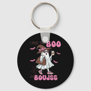Chaveiro Eu Coloquei O Boo Em Boujee Halloween, Senhora Fan