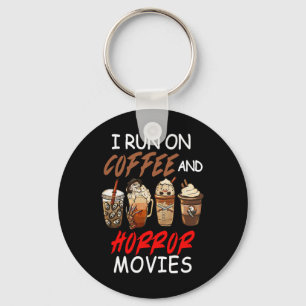 Chaveiro Eu Corro No Café E Nos Filmes De Horror Na Sala De