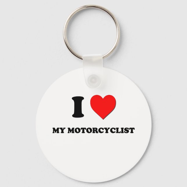 Chaveiro Eu Corto Meu Motorciclista (Frente)