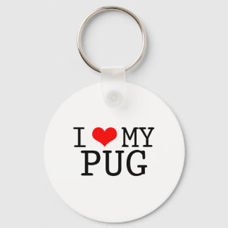 Chaveiro Eu Corto Meu Pug