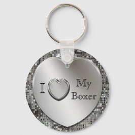 Chaveiro Eu Corto Minha Corda Coração Boxer