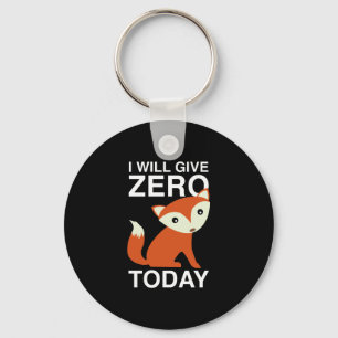 Chaveiro Eu darei o Fox zero hoje