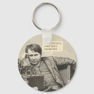 Chaveiro Eu definitivamente preciso de mais largura de band