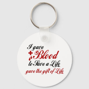 Chaveiro Eu dei o sangue para salvar uma vida