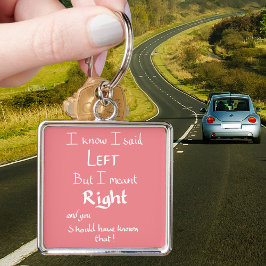 Chaveiro Eu Disse Que As Direções Engraçadas Deixavam O Arg