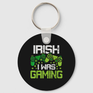 Chaveiro Eu era irlandês jogando dia de São Patrício engraç