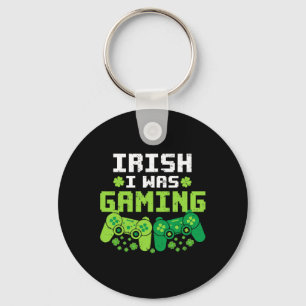 Chaveiro Eu era jogando irlandês engraçado dia de São Patrí