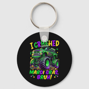 Chaveiro Eu Esmaguei o Mardi Gras Bruh Caminhão Monstro Mar