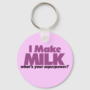 Chaveiro Eu faço o MILK, qual é a sua superpotência?